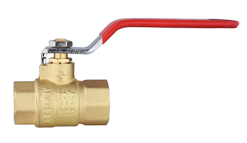 EFIELD (Pack of 10) EFIELD 3/4-Inch 600 WOG FNPT Heavy Duty Full Port Brass Ball Valve FIP Threaded,(VALVE229-10PCS) - Image 4